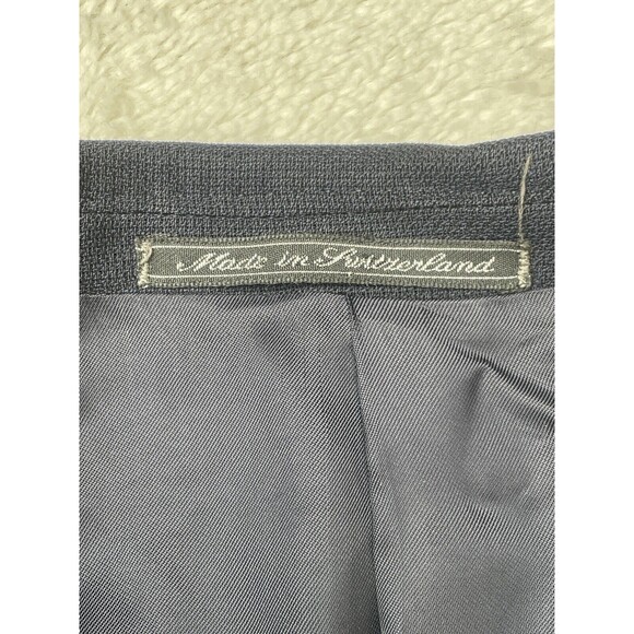 Ermenegildo Zegna High Performance Sport Coat Suit Jacket Navy Size 48 R / 38 R - Picture 5 of 14